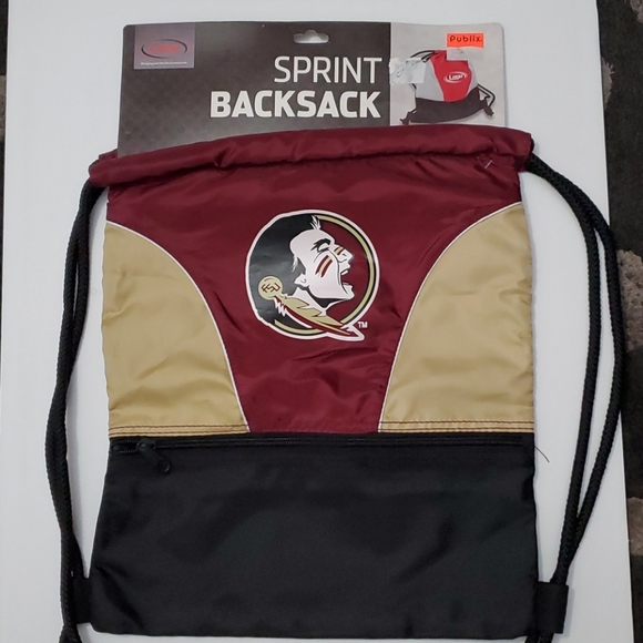 NIP FSU Florida State Seminoles Sprint Backsack - Picture 2 of 9